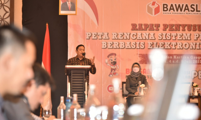 Tingkatkan Kualitas Pelayanan Publik Kepemiluan, Bawaslu Buat Peta Rencana Pemerintahan Berbasis Elektronik