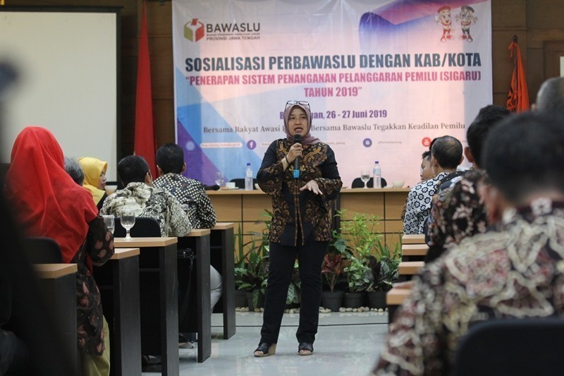 Efisienkan Administrasi Pelanggaran, Bawaslu Luncurkan SIGARU