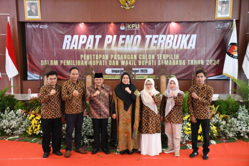 Ketua dan Anggota Bawaslu Kabupaten Semarang