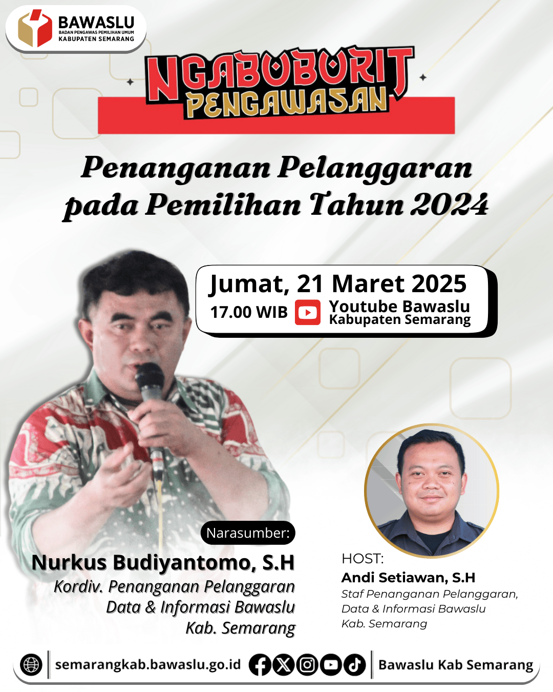 Ngabuburit Pengawasan Bawaslu Kabupaten Semarang