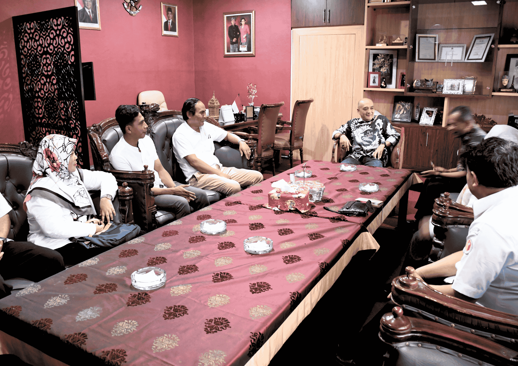 Audiensi dengan DPRD Kabupaten Semarang