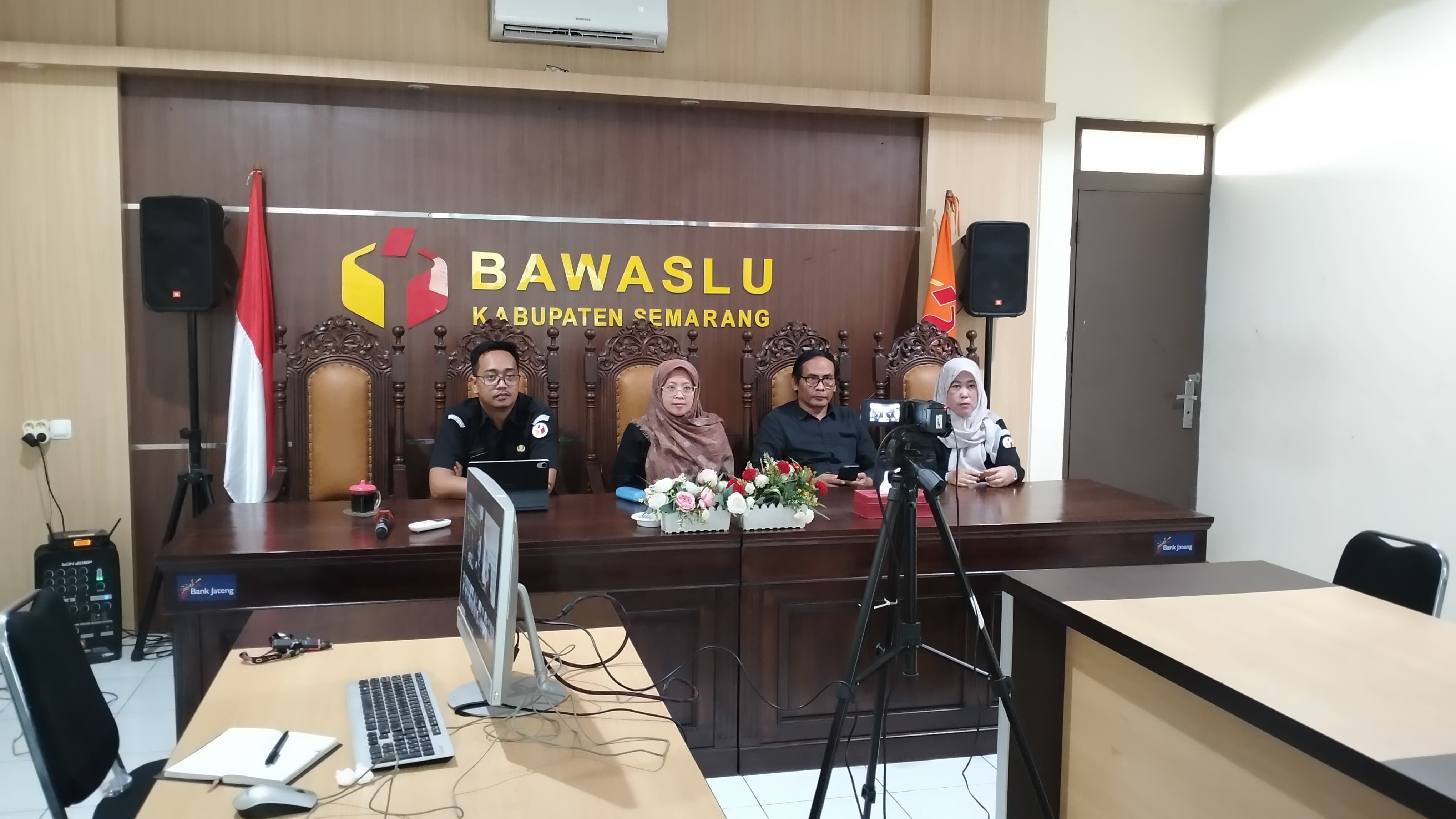 Ketua dan Anggota Bawaslu Kabupaten Semarang