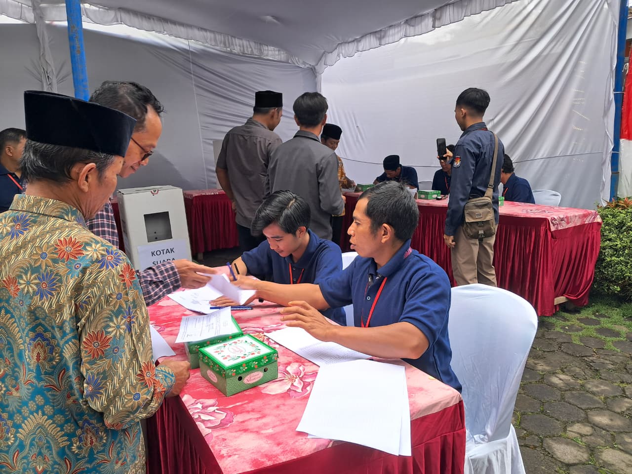 Suasana Pemilihan Ketua RW di Dusun Krajan, Desa Jetis, Kecamatan Bandungan, Kabupaten Semarang