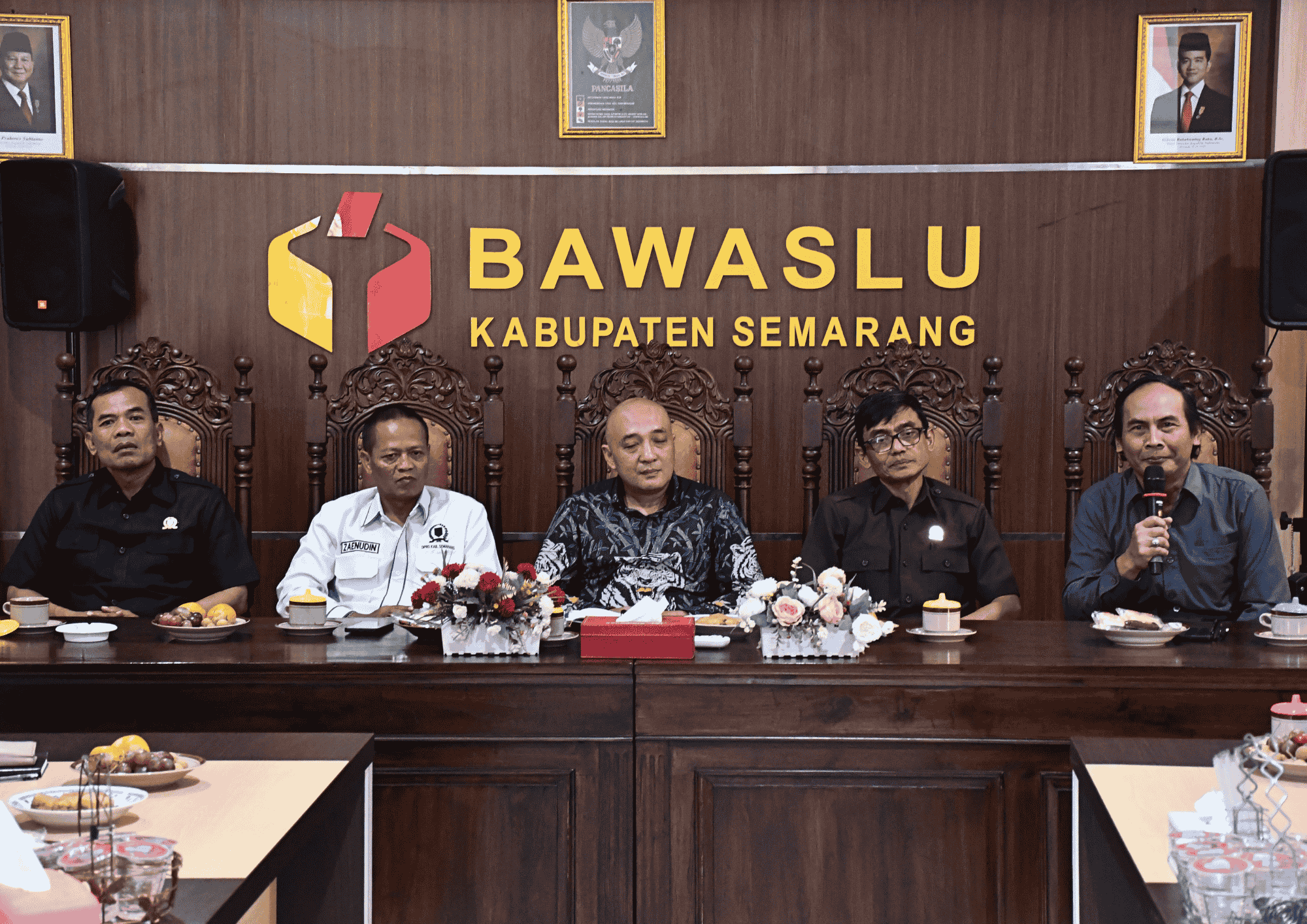 Kunjungan Pimpinan DPRD Kabupaten Semarang di Bawaslu Kabupaten Semarang