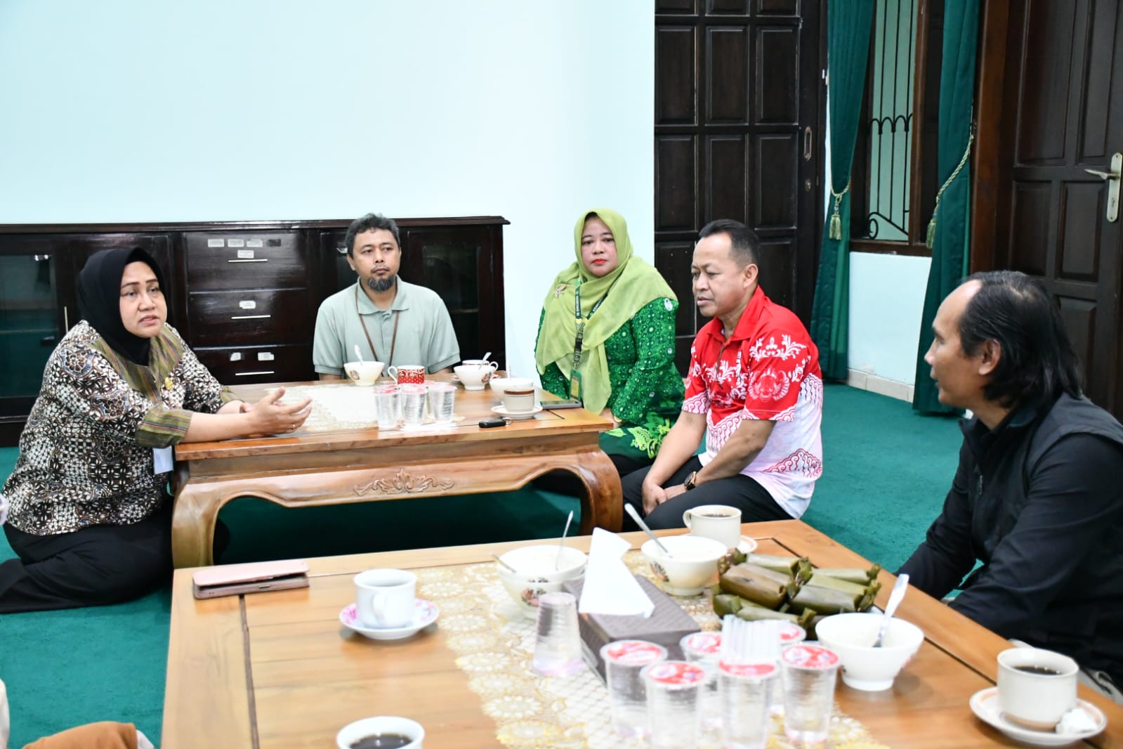 Audiensi dengan Kwarcab Pramuka Semarang di Rumah Dinas Wakil Bupati Semarang, Jum'at, 7 November 2025