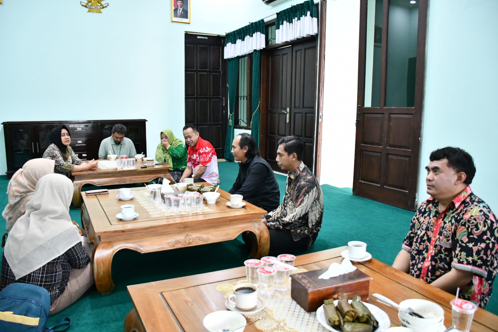 Audiensi dengan Kwarcab Pramuka Semarang di Rumah Dinas Wakil Bupati Semarang, Jum'at, 7 November 2025