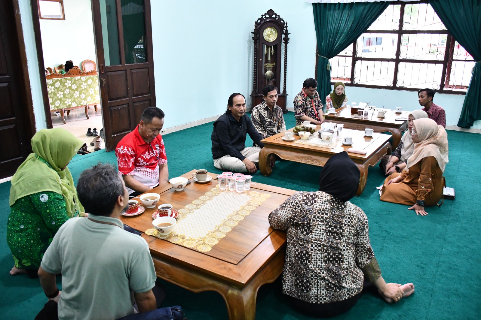 Audiensi dengan Kwarcab Pramuka Semarang di Rumah Dinas Wakil Bupati Semarang, Jum'at, 7 November 2025
