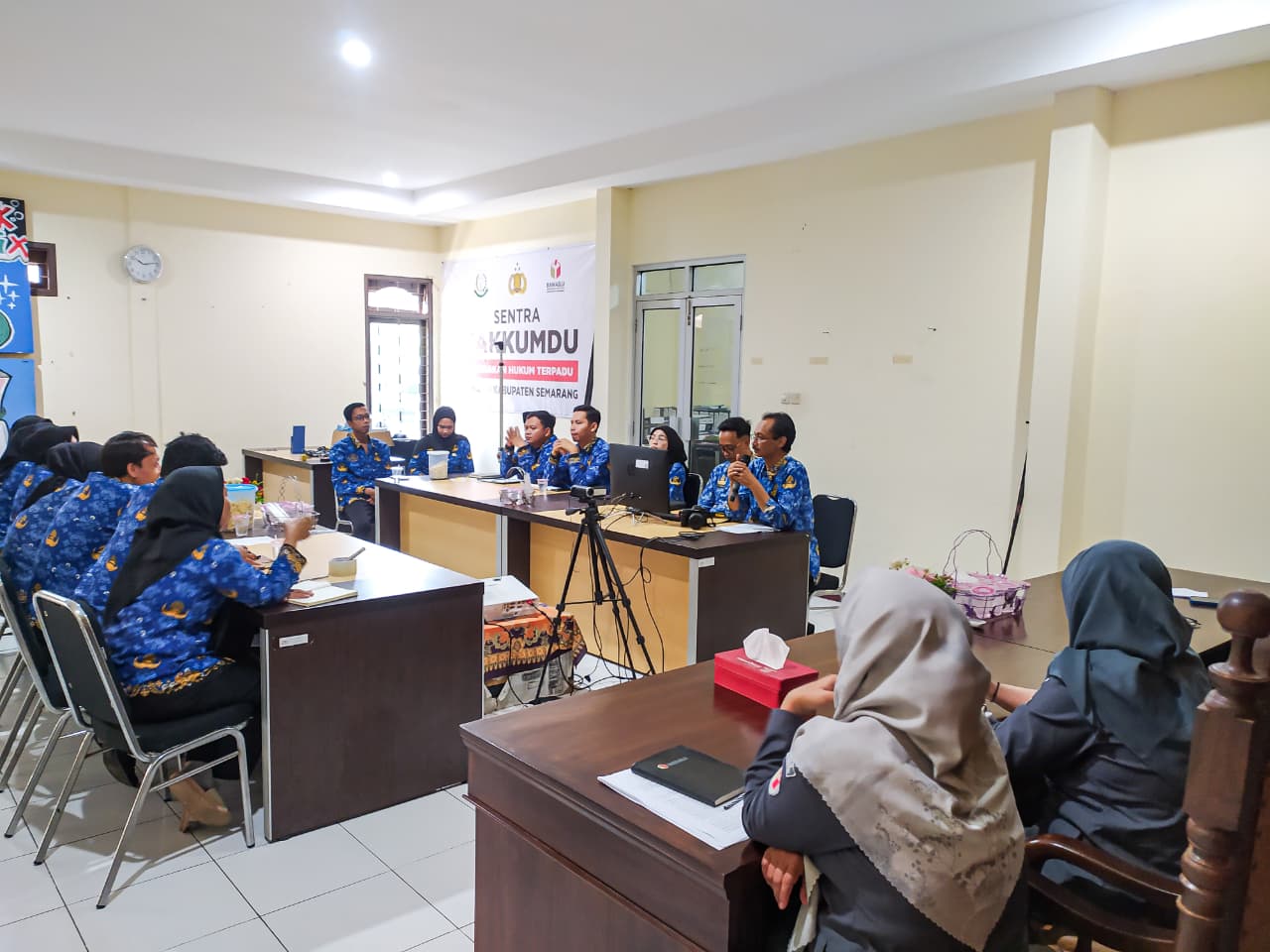 Rapat Rutin Seninan di Bawaslu Kabupaten Semarang