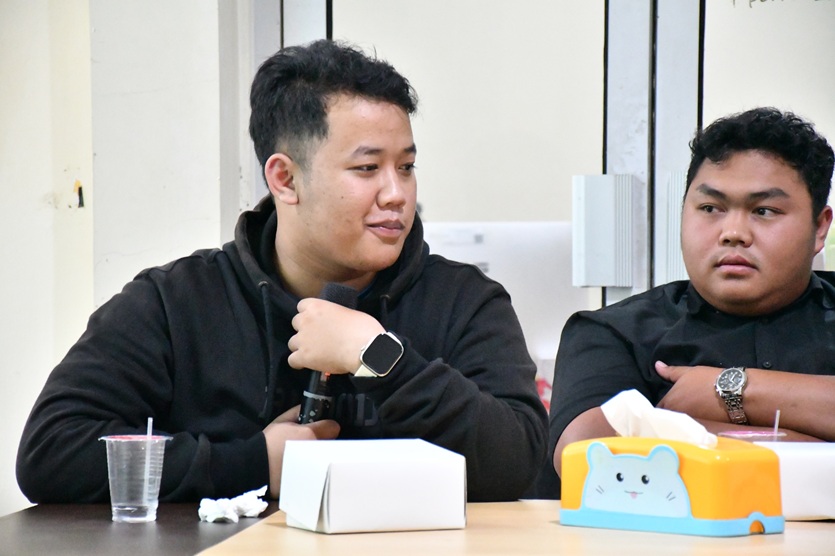 Ketua Komunitas Laskar Jaga Hak Pilih, Nahrowi dalam Rapat Koordinasi Pengawasan Pemutakhiran Data Pemilih Berkelanjutan (PDPB) Triwulan IV Tahun 2025 pada Rabu (3/12/2025) 