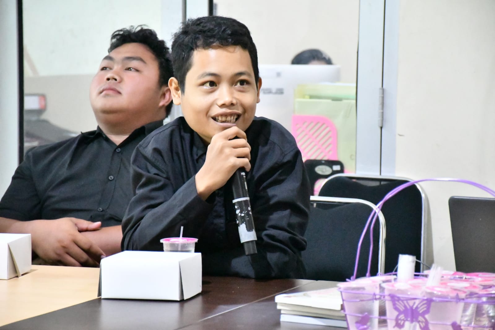 Ketua Perisai Demokrasi Bangsa Kabupaten Semarang, Edi.