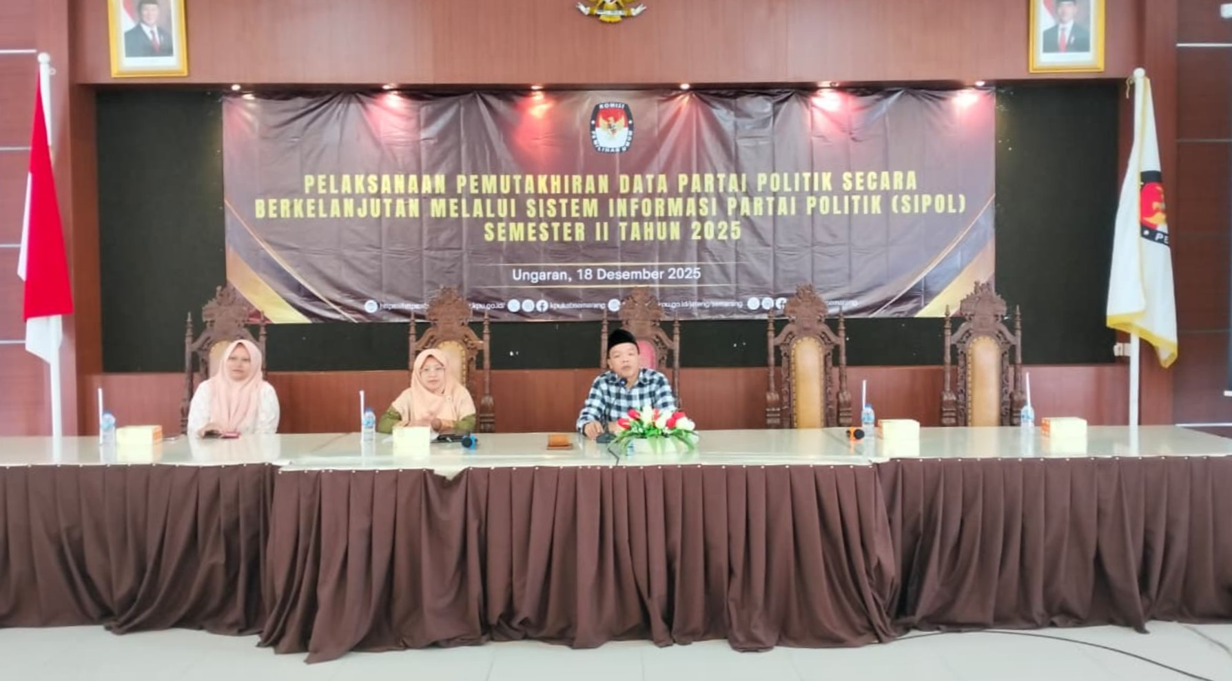 pemutakhiran data partai politik