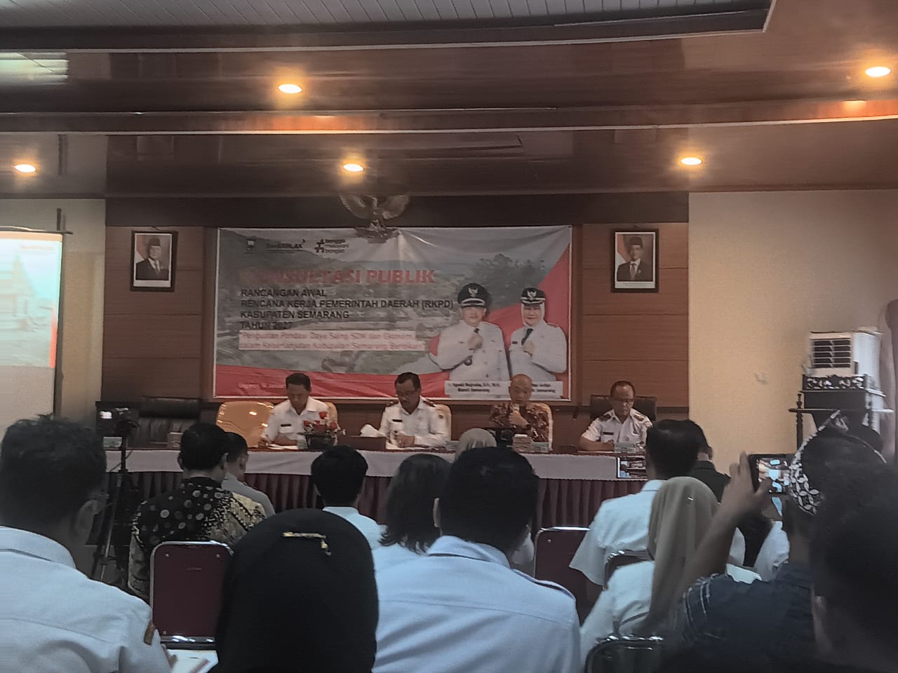 Suasana Kegiatan Konsultasi Publik Rancangan Rencana Kerja Pemerintah Daerah (RKPD) Tahun 2027
