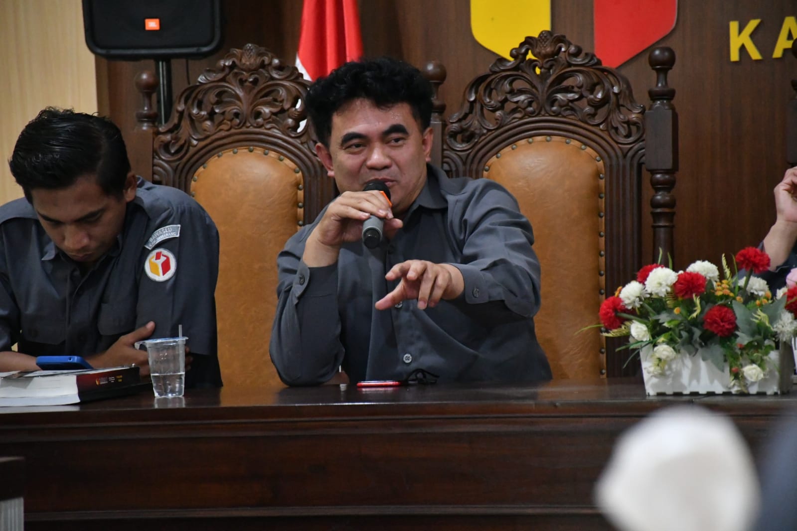 Koordinator Divisi Penanganan Pelanggaran dan Data Informasi Bawaslu Kabupaten Semarang, Nurkus Budiyantomo