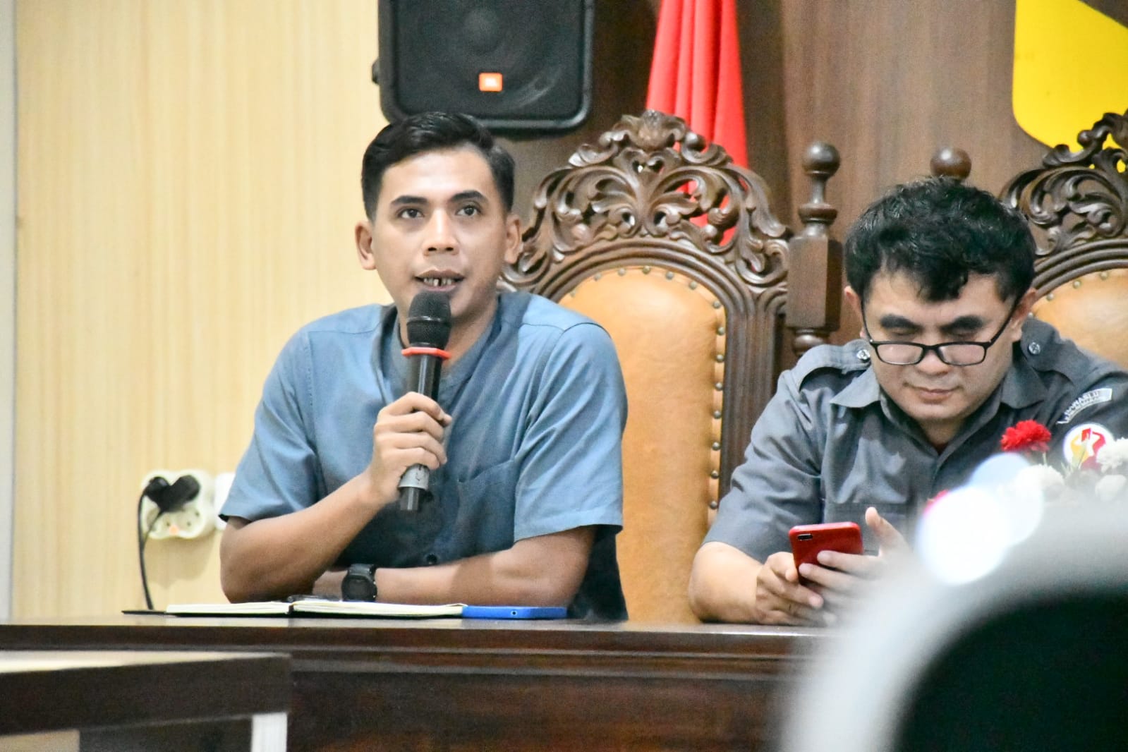 Koordinator Divisi Pencegahan, Parmas dan Humas Bawaslu Kabupaten Semarang, Muharom Al Rosyid