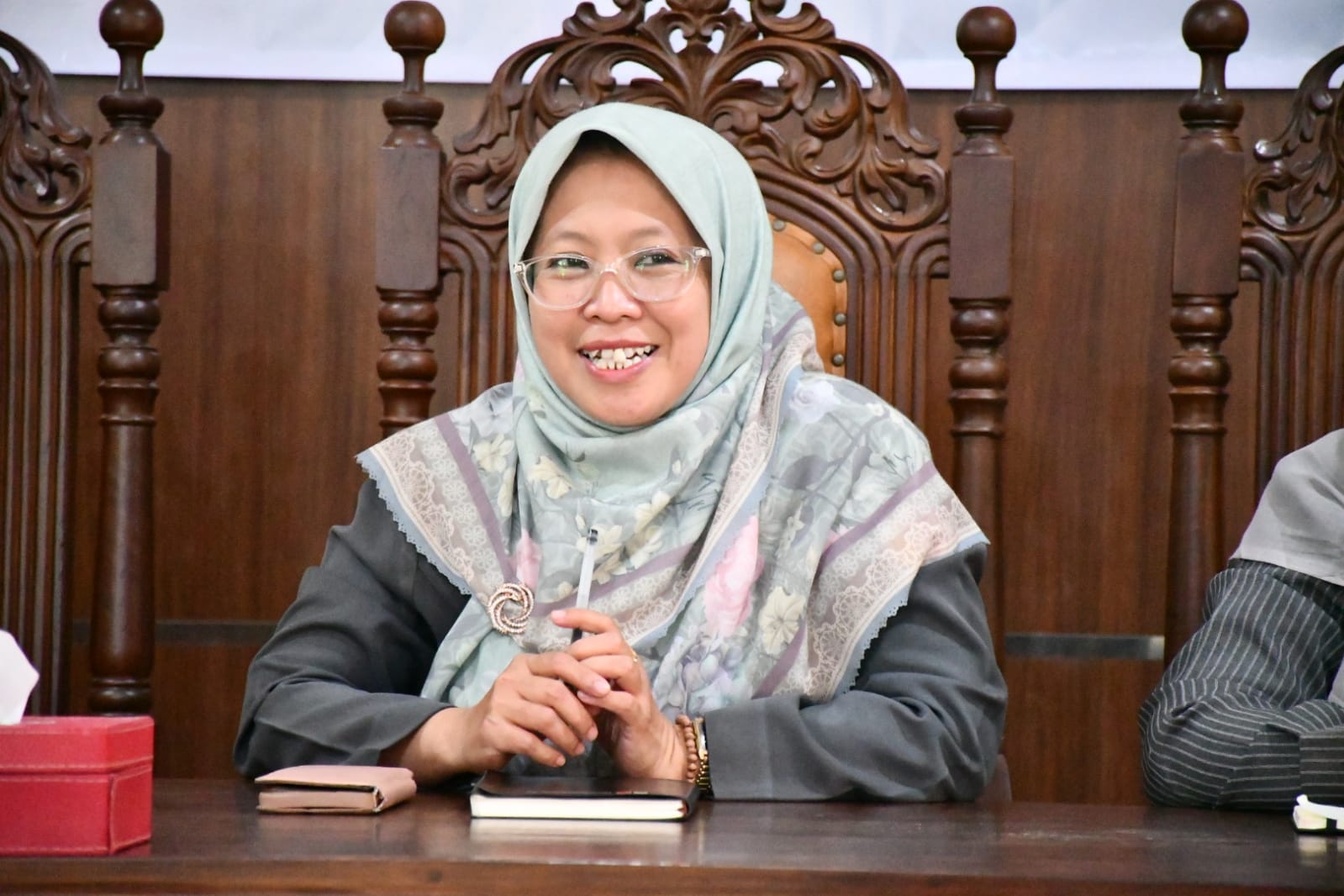 Koordinator Divisi Hukum dan Penyelesaian Sengketa Bawaslu Kabupaten Semarang, Ummi Nu'amah