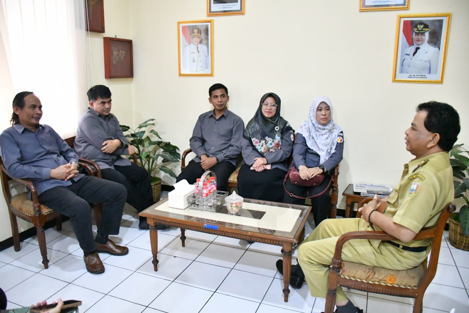 Audiensi Bawaslu Kabupaten Semarang ke Badan Kesbangpol Kabupaten Semarang, Selasa 27 Januari 2026