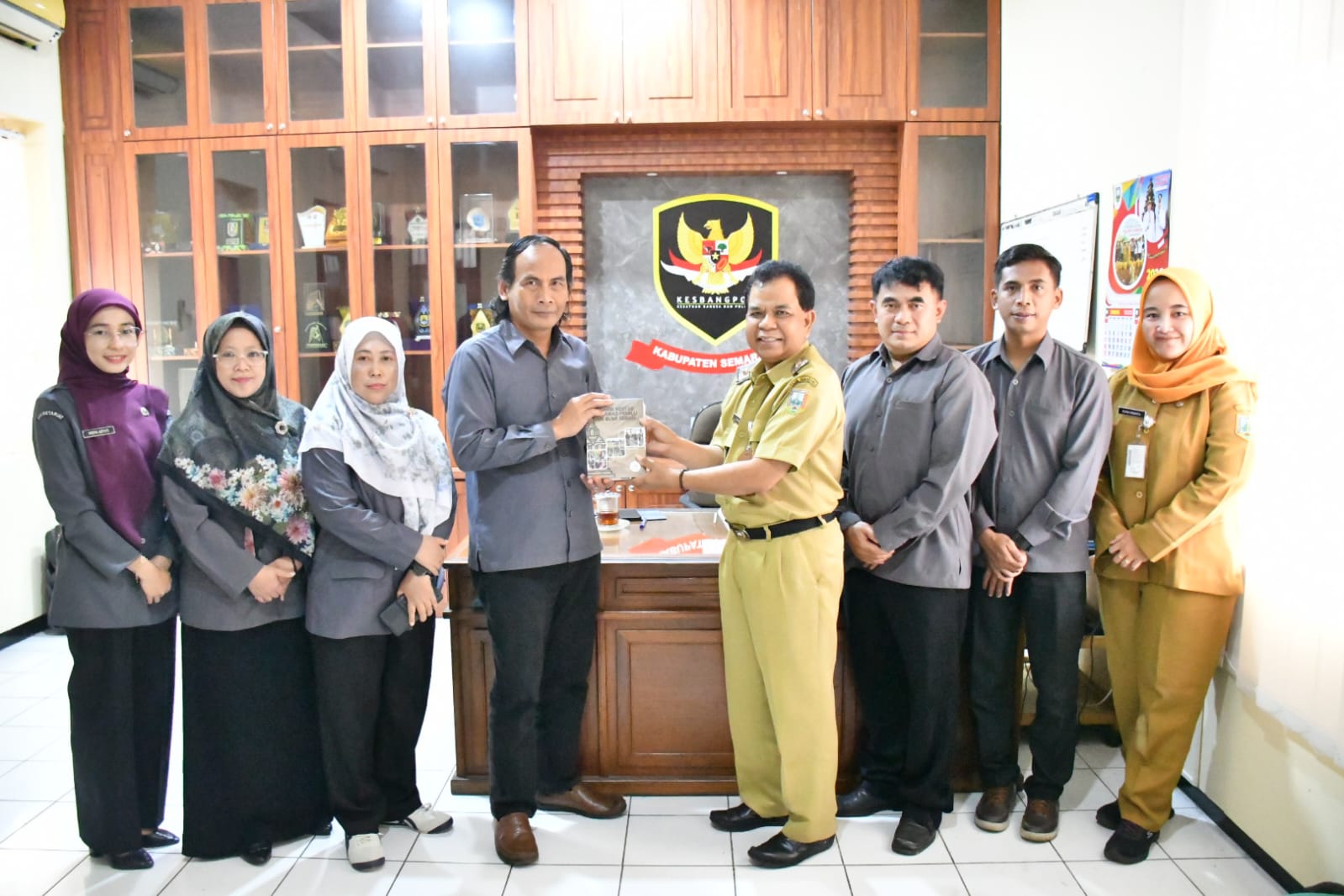 Audiensi Bawaslu Kabupaten Semarang ke Badan Kesbangpol Kabupaten Semarang, Selasa 27 Januari 2026