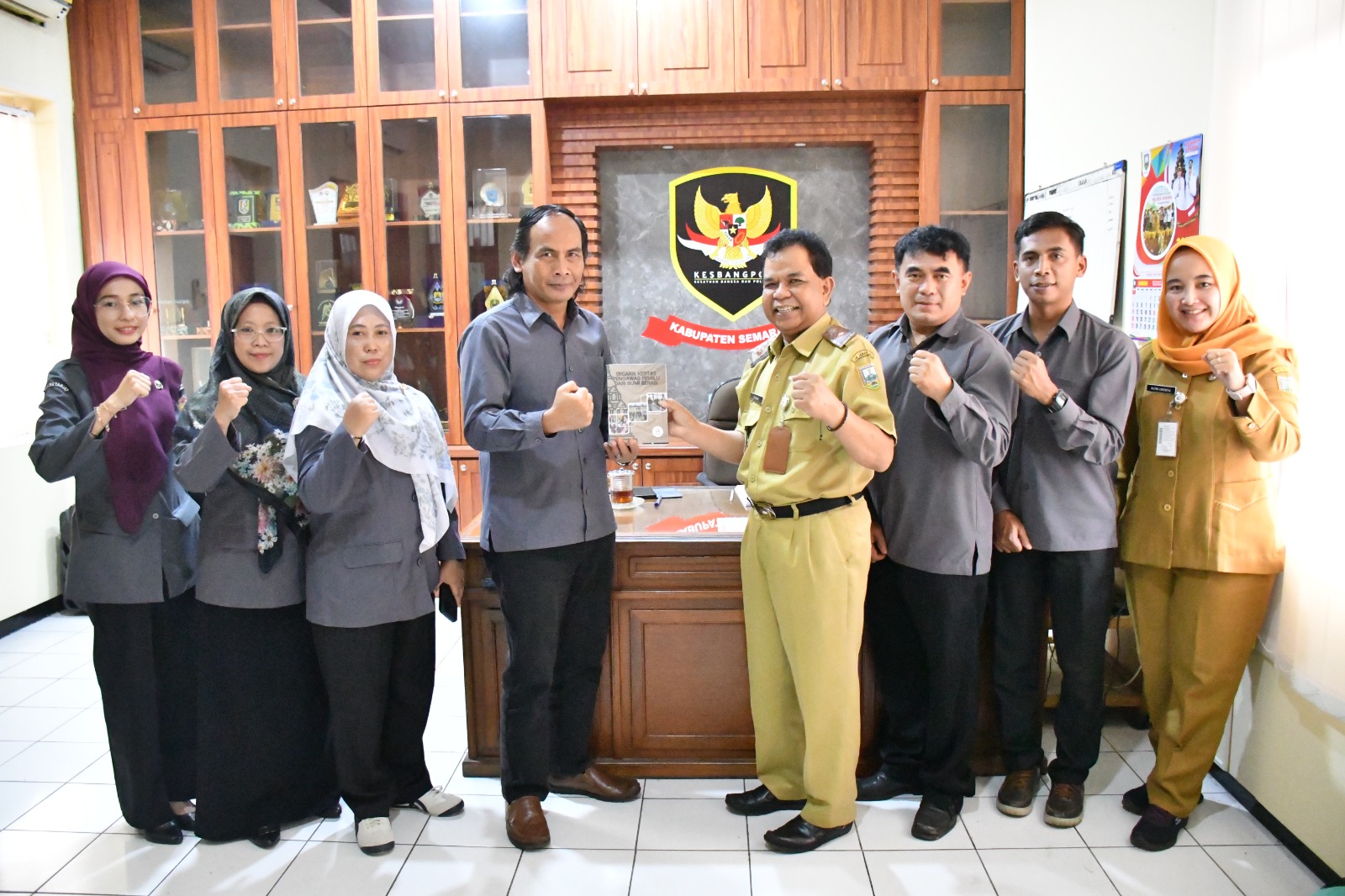 Audiensi Bawaslu Kabupaten Semarang ke Badan Kesbangpol Kabupaten Semarang, Selasa 27 Januari 2026