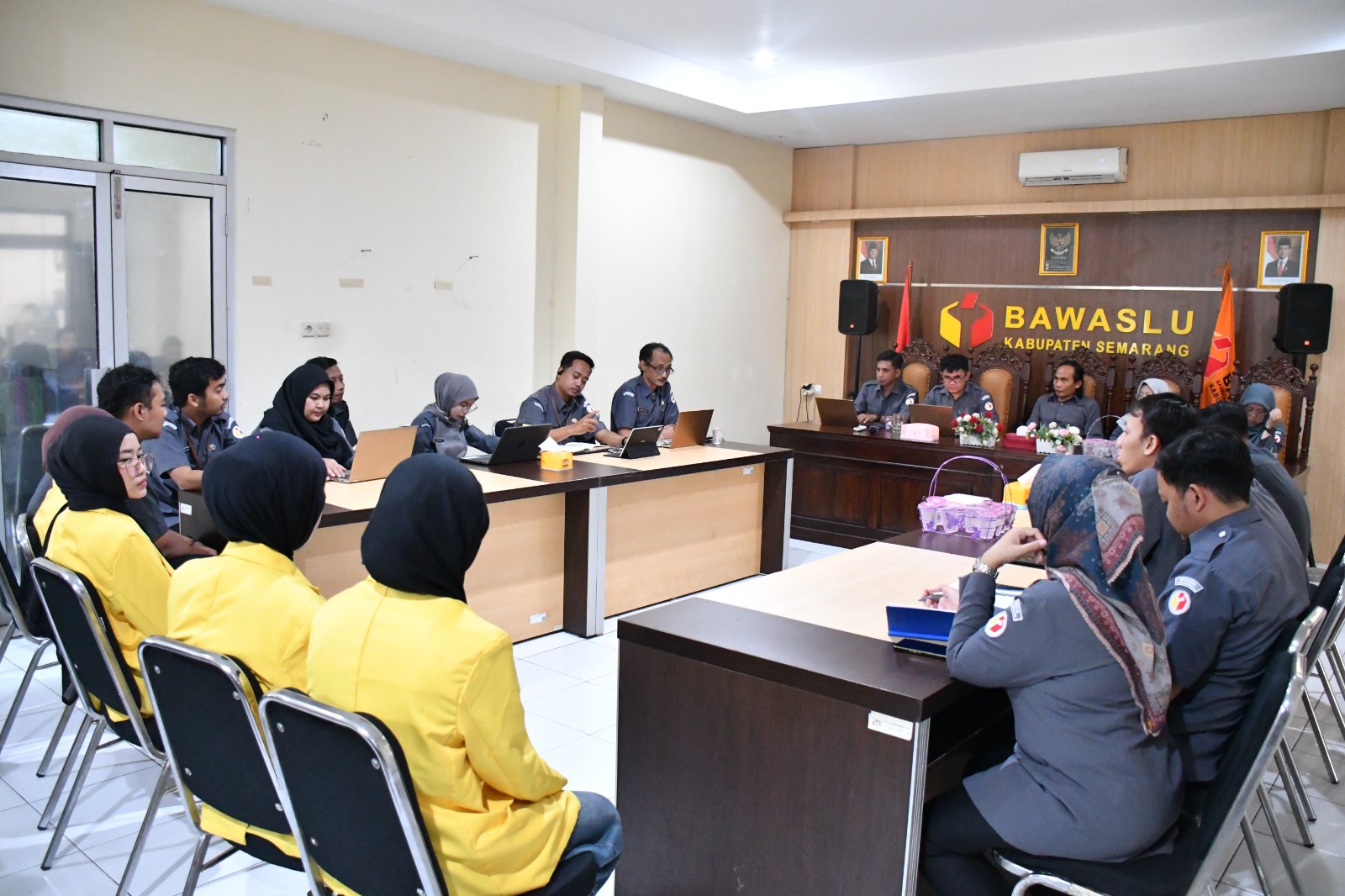Rapat Rutin Seninan Bawaslu Kabupaten Semarang, Senin 2 Februari 2026