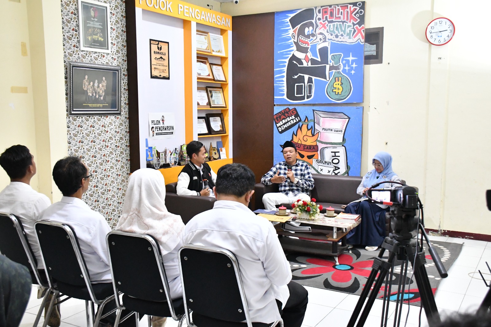Proses Pengambilan Video Podcast Bawasantai Edisi 1, Rabu 4 Februari 2026