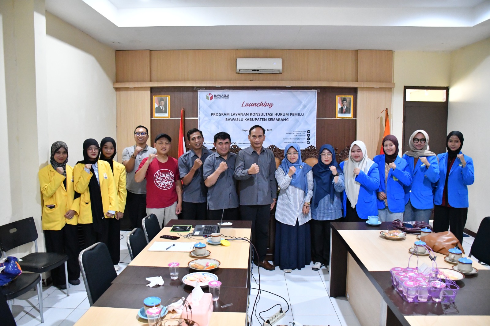 Launching Program Layanan Konsultasi Hukum Pemilu, Selasa 10 Februari 2026