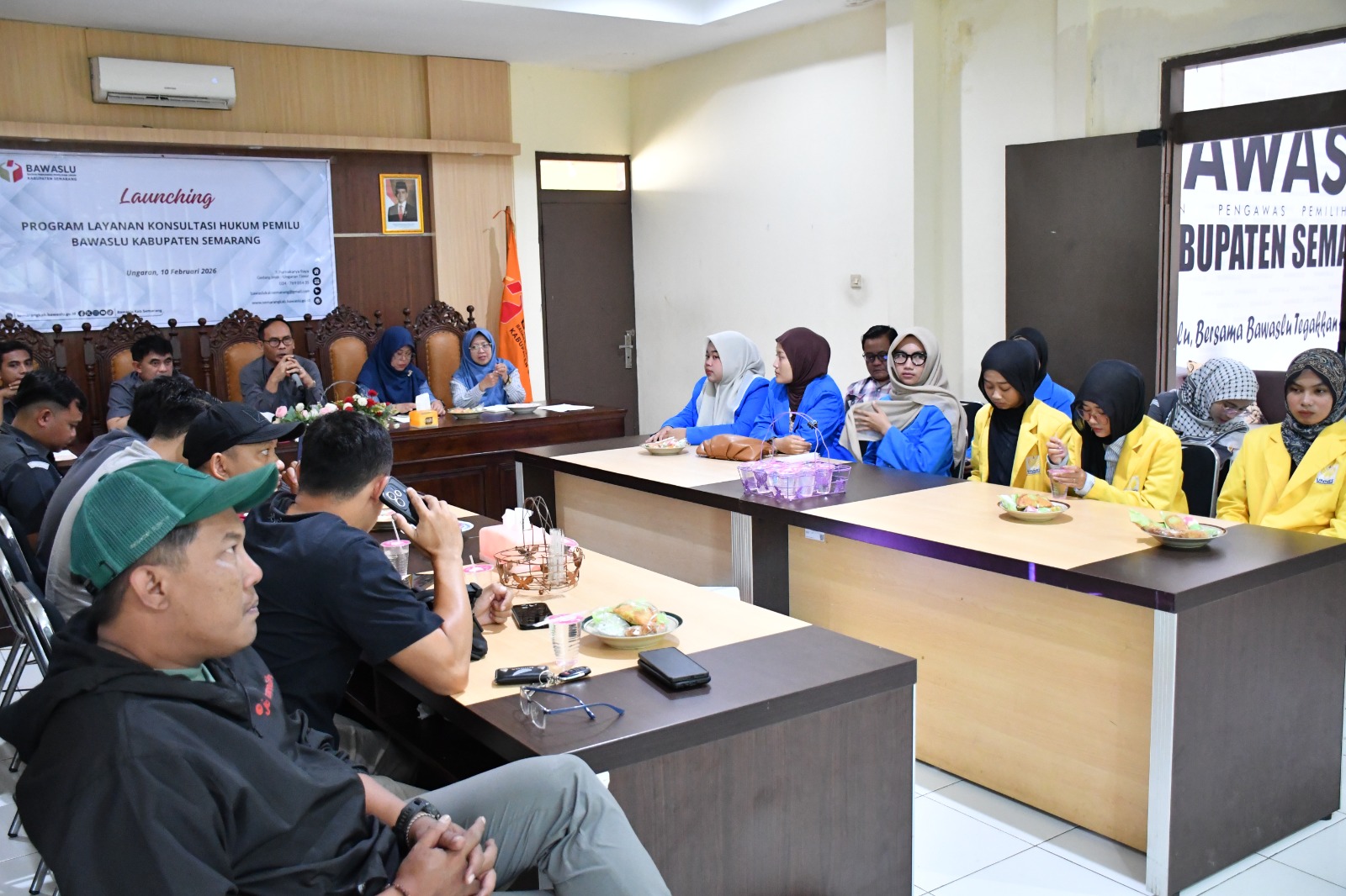 Launching Program Layanan Konsultasi Hukum Pemilu, Selasa 10 Februari 2026