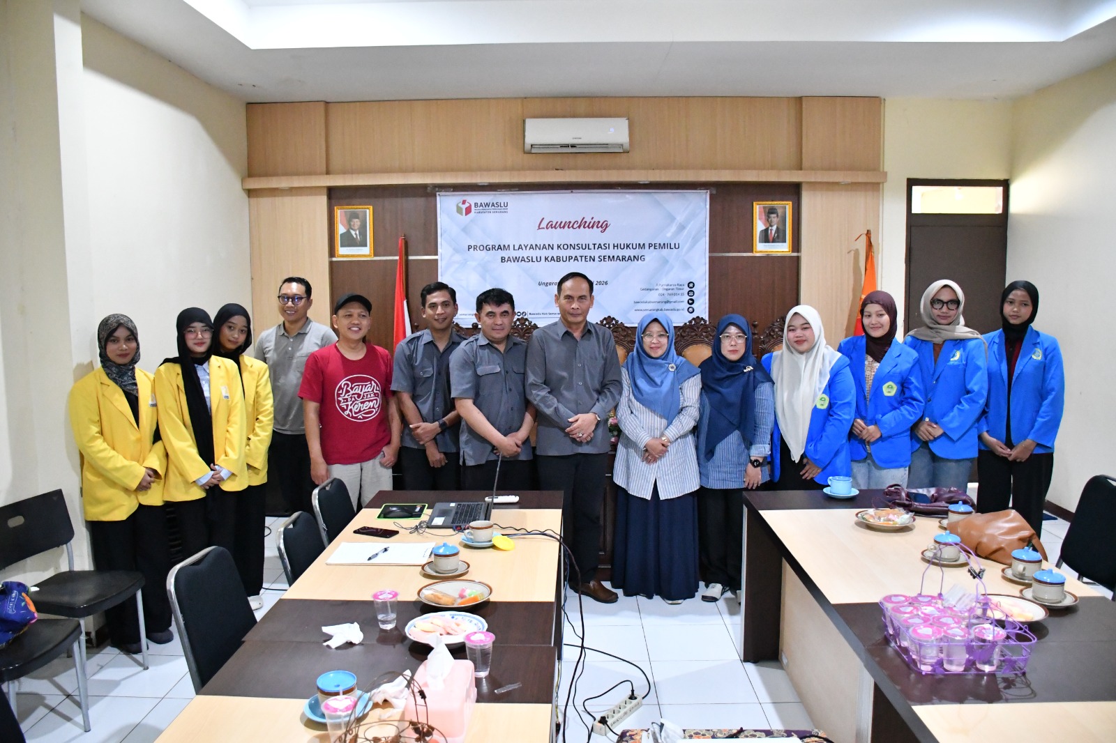 Launching Program Layanan Konsultasi Hukum Pemilu, Selasa 10 Februari 2026