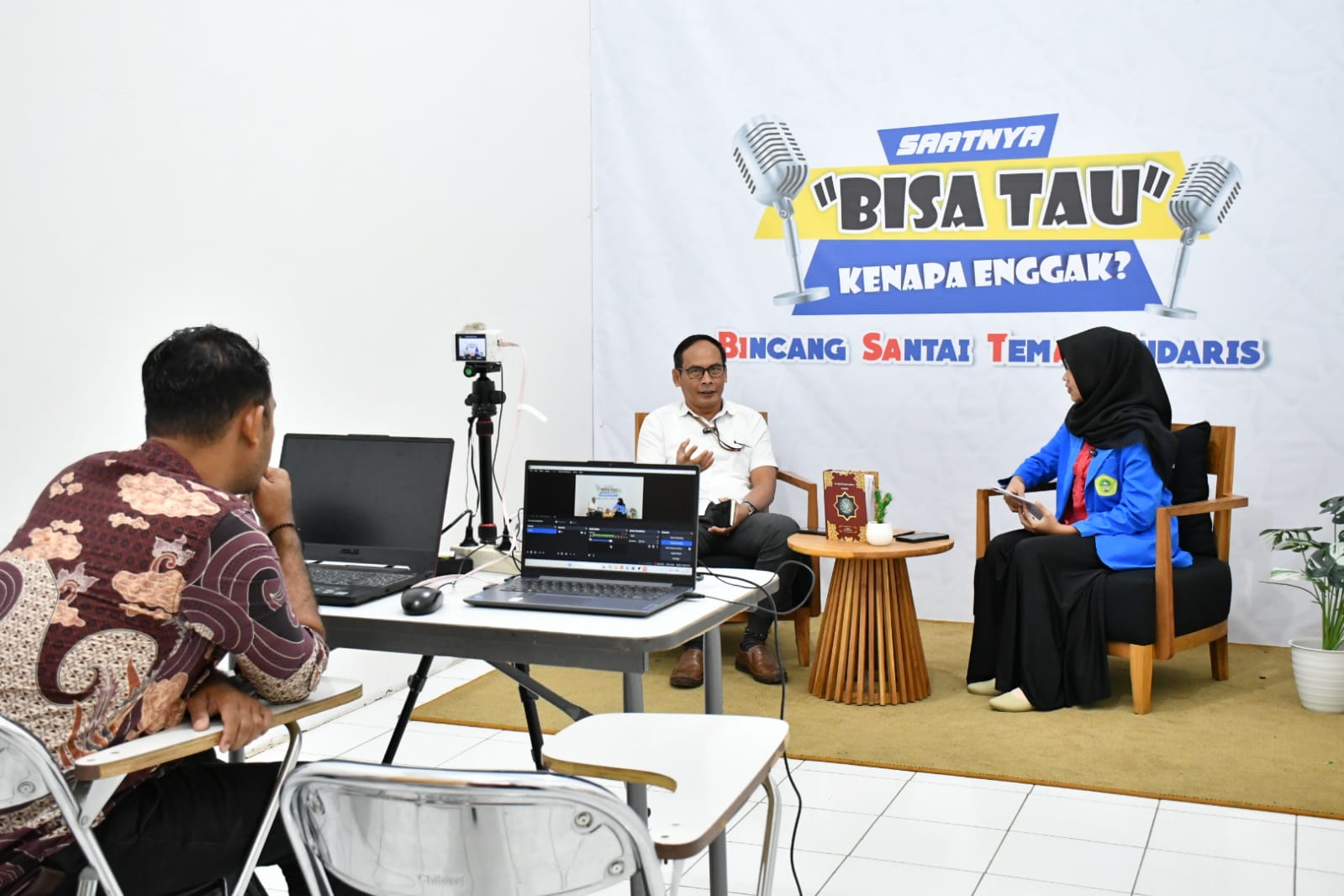 Ketua Bawaslu Kabupaten Semarang Jadi Narasumber Podcast Ramadhan Undaris pada Selasa, 3 Maret 2026.