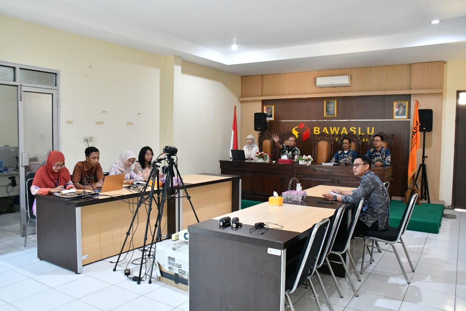 Bawaslu Kabupaten Semarang mengikuti Zoom Meeting Pendampingan Penyusunan Dokumen dan Pelaksanaan Penilaian Mandiri SPIP yang diselenggarakan oleh Bawaslu Provinsi Jawa Tengah, Kamis (11/6/2026).
