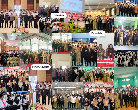 Pelantikan dan pembekalan di seluruh kecamatan se-Kabupaten Semarang