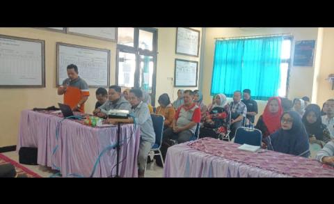 Bimbingan teknis Panitia Pemungutan Suara (PPS) se-Kecamatan Bancak