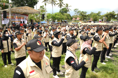 Peserta Apel Siaga