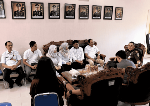 Bawaslu Kabupaten Semarang lakukan audiensi dengan Kejaksaan Negeri Kabupaten Semarang.