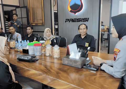 Audiensi dengan Kapolres Kabupaten Semarang