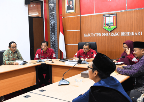 Audiensi dengan Bupati Semarang