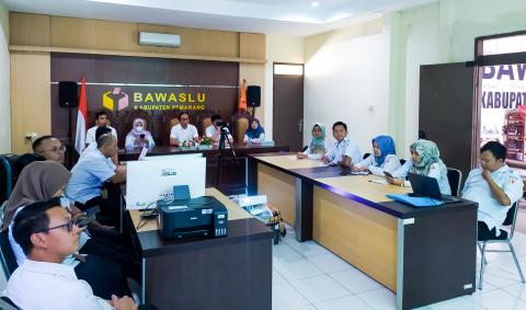 Rapat Bawaslu Kabupaten Semarang