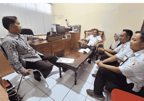 Bawaslu melakukan komunikasi dengan Dekan FH Undaris terkait Bawaslu Goes to School