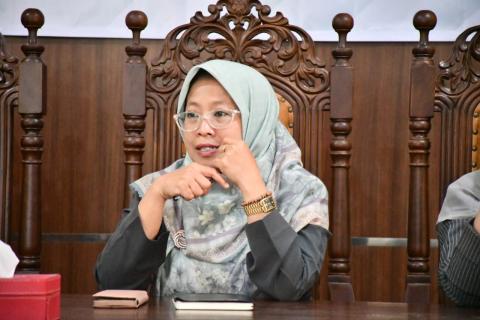 Koordinator Divisi Hukum dan Penyelesaian Sengketa Bawaslu Kabupaten Semarang, Ummi Nu'amah, S.Pd