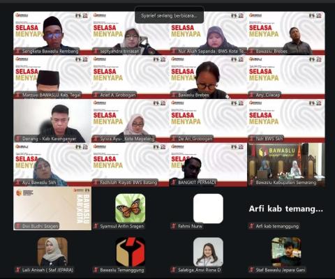 Zoom Meeting Selasa Menyapa