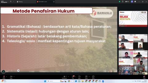 Zoom Meeting Selasa Menyapa dengan Tema "Peningkatan Kapasitas Teknis Penyusunan Kajian Hukum dan Telaah Staf", Selasa, (14/04/2026) Zoom Meeting Selasa Menyapa dengan Tema "Peningkatan Kapasitas Teknis Penyusunan Kajian Hukum dan Telaah Staf", Selasa, (14/04/2026)