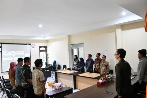Pelaksanaan Kursus Orientasi Singkat (KOS) dari Bawaslu Provinsi Jawa Tengah bekerjasama dengan Kwartir Daerah Gerakan Pramuka Jawa Tengah, Kamis 24 April 2026