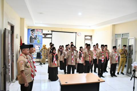 Proses Pelantikan dan Pengukuhan Mabi dan Pinsaka Kwarcab Gerakan Pramuka Semarang Masa Bakti 2026-2031, Selasa 12 Mei 2026