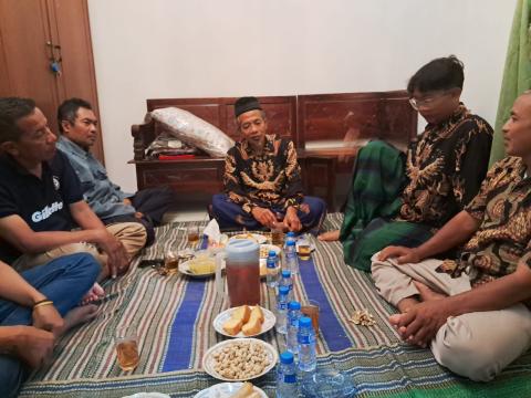 Suasana Konsolidasi Demokrasi di Perumahan Randugunting, Bergas, Selasa 24 Februari 2026
