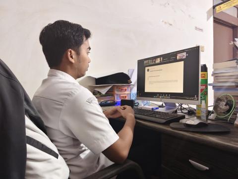Bawaslu Kabupaten Semarang mengikuti kegiatan Sosialisasi Model Evaluasi dan Pengumpulan Data Pendukung Evaluasi IKP Tahun 2026, Rabu 5 Agustus 2026