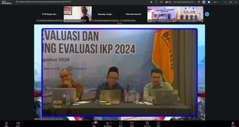 Kegiatan Sosialisasi Model Evaluasi dan Pengumpulan Data Pendukung Evaluasi IKP Tahun 2026, Rabu 5 Agustus 2026
