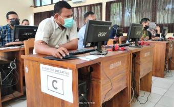 330 Orang Ikuti Tes Tertulis Seleksi Panwascam Kabupaten Semarang