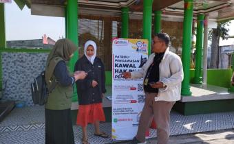 Buka Posko Kawal Hak Pilih, Panwascam Banyubiru: Kami Harap Masyarakat Proaktif Memastikan Hak Pilihnya