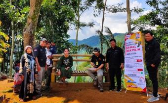 Temui Wali Murid dan Sisir Wilayah Perbatasan, Panwascam Sumowono Gencar Lakukan Patroli Pengawasan