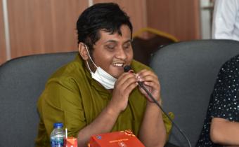 Sambangi Bawaslu, Perwakilan PPDI Sebut Akses Website Bawaslu Sudah Ramah Disabilitas