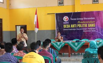 Kades Kadirejo: Mari Kita Sepakat Tolak Politik Uang! Tangkap dan Laporkan!